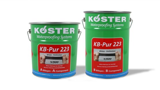 Köster KB-Pur 223 Bitum-PUR Esaslı, %1500 Elastik Yalıtımı