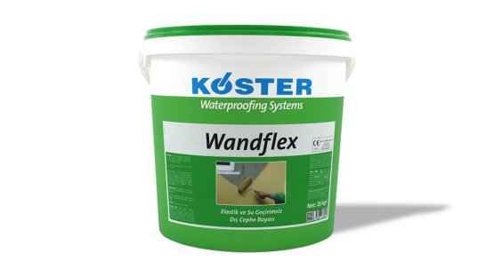 Köster Wandflex Elastik ve Su Geçirimsiz Dış Cephe Boyası