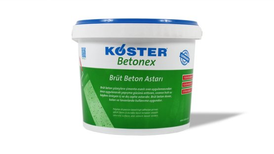 Köster Betonex Kaba ve İnce Sıva Astarı