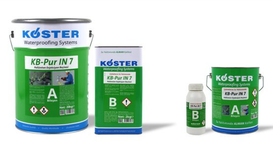 Köster KB-Pur IN 7 Poliüretan Enjeksiyon ile Su Yalıtımı