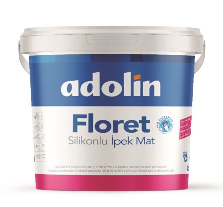 Adolin Floret Silikonlu İpek Mat