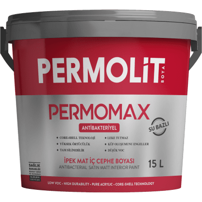 Permolit Permomax Antibakteriyel İpek Mat İç Cephe Boyası