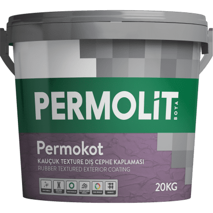 Permolit Permokot Kauçuk Texture Dış Cephe Kaplaması