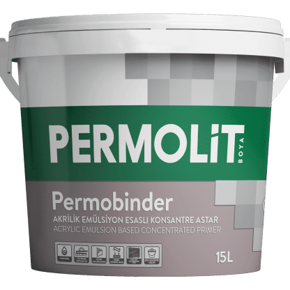 Permolit Permobinder Akrilik Emülsiyon Esaslı Konsantre Astar