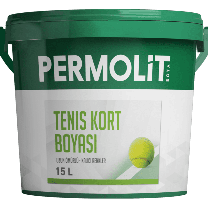 Permolit Tenis Kort Boyası Su Bazlı