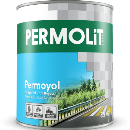 Permolit Permoyol Su Bazlı Yol Çizgi Boyası