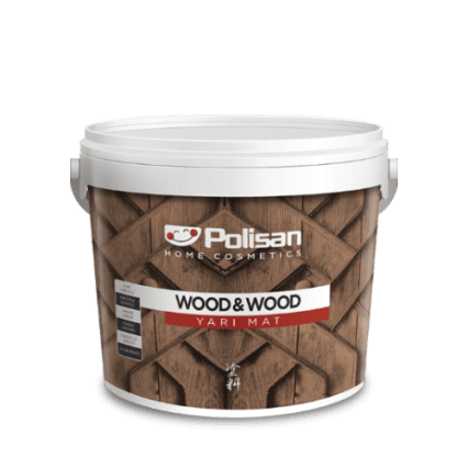 Wood&Wood Anti Aging Ahşap Verniği Yarı Mat Su Bazlı