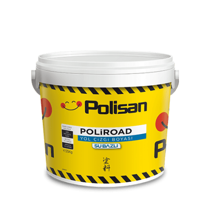 Poliroad Yol Çizgi Boyası Su Bazlı
