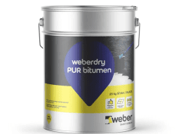 weberdry PUR bitumen