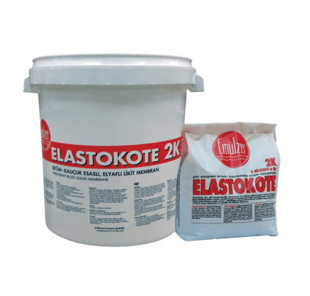 Emülzer Elastokote 2K Bitüm Kauçuk Esaslı, Likit Membran
