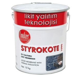 Emülzer Styrokote - Isı Yalıtımlı Likit Membran