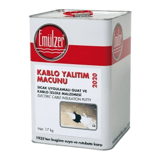Emülzer Kablo Yalıtım Macunu 2020
