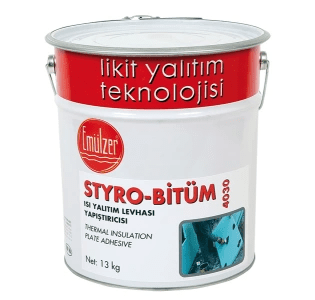 Emülzer Styro-Bitüm Isı Yalıtım Levhası Yapıştırıcısı