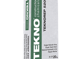 Teknorep 520 Doğal Hidrolik Kireç Esaslı Tamir Harcı
