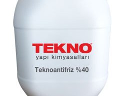 Tekno AF 40 Soğuk Havada Beton Dökümü İçin Priz Hızlandı