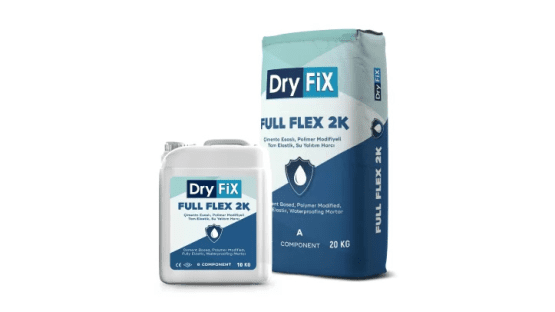 Dryfix Çimento Esaslı Tam Elastik Full Flex 2k