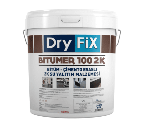 Dryfix Bitüm Kauçuk Esaslı (iki bileşenli) Su Yalıtım100 2k
