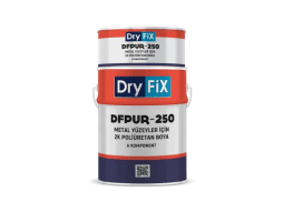 Dryfix Metal Yüzeyler İçin Poliüretan Esaslı Son Kat Boya DFPUR – 250