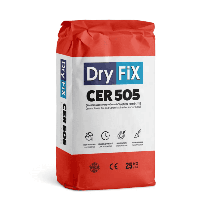 Dryfix CER 505 (C1TE) Seramik Yapıştırıcısı