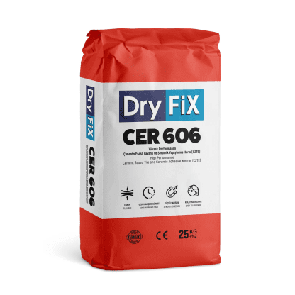 Dryfix Flex Seramik Yapıştırıcısı CER 606 (C2TE)