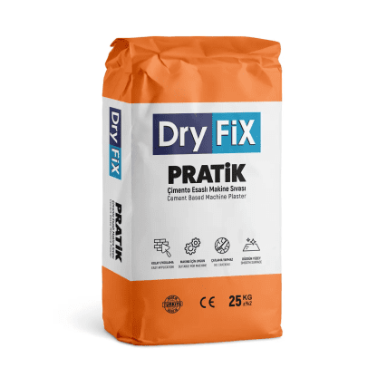 Dryfix PRATİK Çimento Esaslı Makine Sıvası