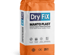 Dryfix MANTO PLAST Isı Yalıtım Levhası Sıvası