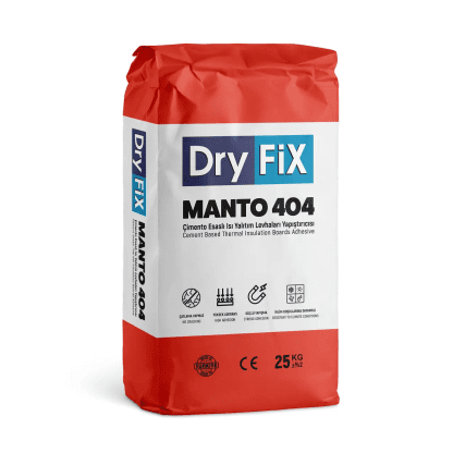 Dryfix MANTO 404 Isı Yalıtım Levha Yapıştırma Harcı