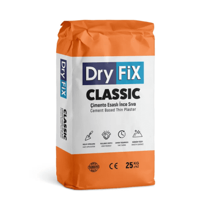 Dryfix CLASSIC Çimento Esaslı İnce Sıva