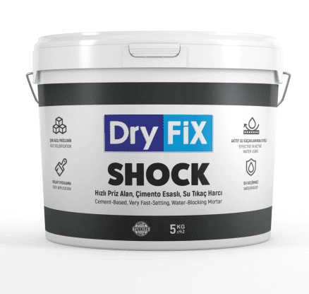 Dryfix SHOCK Su Tıkaç Harcı