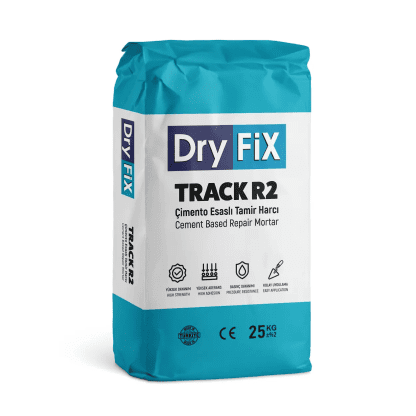 Dryfix TRACK R2 Çimento Esaslı Tamir Harcı