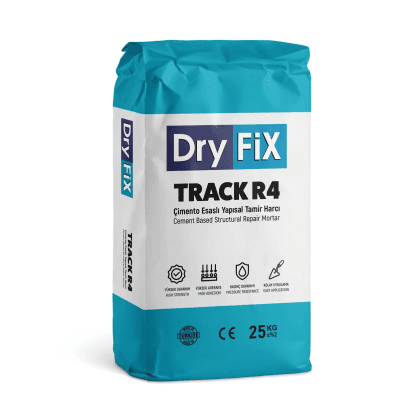 Dryfix Çimento Esaslı Yapısal Tamir Harcı – TRACK R4