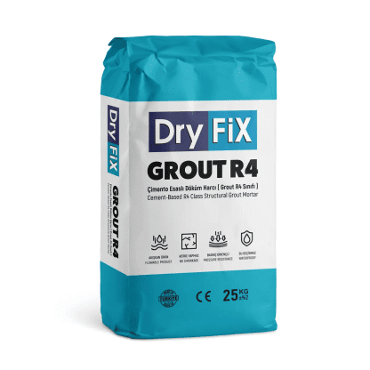 Dryfix Grout R4 Çimento Esaslı Döküm Harcı
