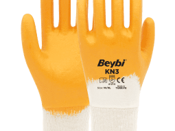 Beybi KN3 Nitril Kaplı Pamuk Eldiven