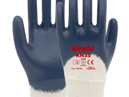 Beybi KN35 Yüksek Performans Nitril Kaplı Pamuk Eldiven