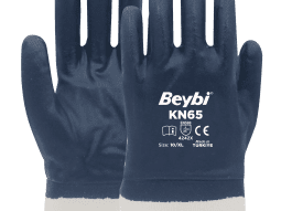 Beybi KN65 Yüksek Performans Nitril Kaplı Pamuk Eldiven