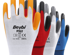 Beybi PN2 Polyester Örme Nitril Eldiven