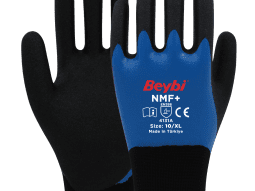 Beybi NMF+ Tam Kaplı Mikro Köpük Nitril Kaplı Polyester Örgü Eldiven