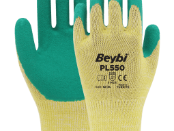 Beybi PL550 Lateks Kaplı Pamuk Polyester Eldiven