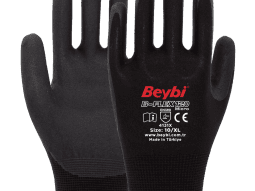 Beybi B-FLEX120 Micro / Mikro Köpük Nitril Kaplı Polyester Eldiven