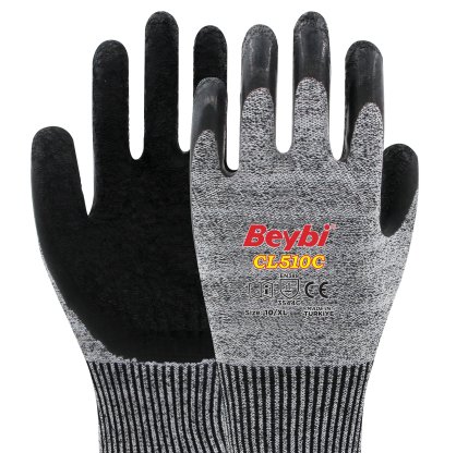 Beybi CL510C Lateks Kaplı Kesilmeye Dirençli Eldiven