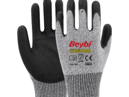 Beybi CU600 D PU Kaplı Polietilen Kesilmeye Dirençli Örme Eldiven