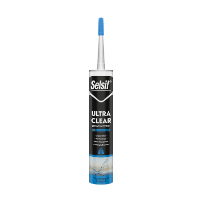 Selsil Ultra Clear Kristal Şeffaf Montaj Yapıştırıcı