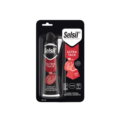 Selsil Ultra Tack Güçlü Montaj Yapıştırıcı 60ml