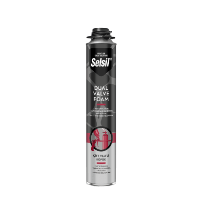 Selsil Çift Valfli PU Köpük