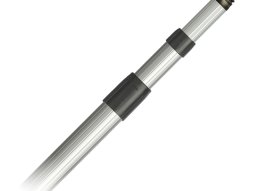 Dekor Ayarlı Alüminyum Çanta Sırık (3 Kademeli)