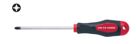 Cerpa Norm Prosoft Pozidiriv Yıldız Uçlu Tornavidalar