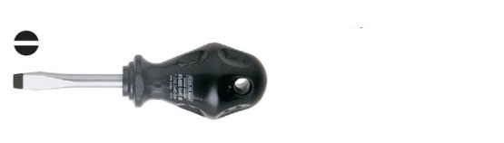 Cerpa Norm Klass Topaç Düz Uçlu Tornavidalar