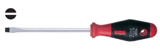 Cerpa Norm Soft Düz Uçlu Tornavidalar