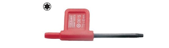 Cerpa Norm Bayrak Tornavidalar (Torx Uçlu)