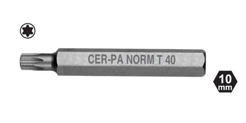 Cerpa Norm X-Plus H10 Torx Bits Uçlar(75mm)
